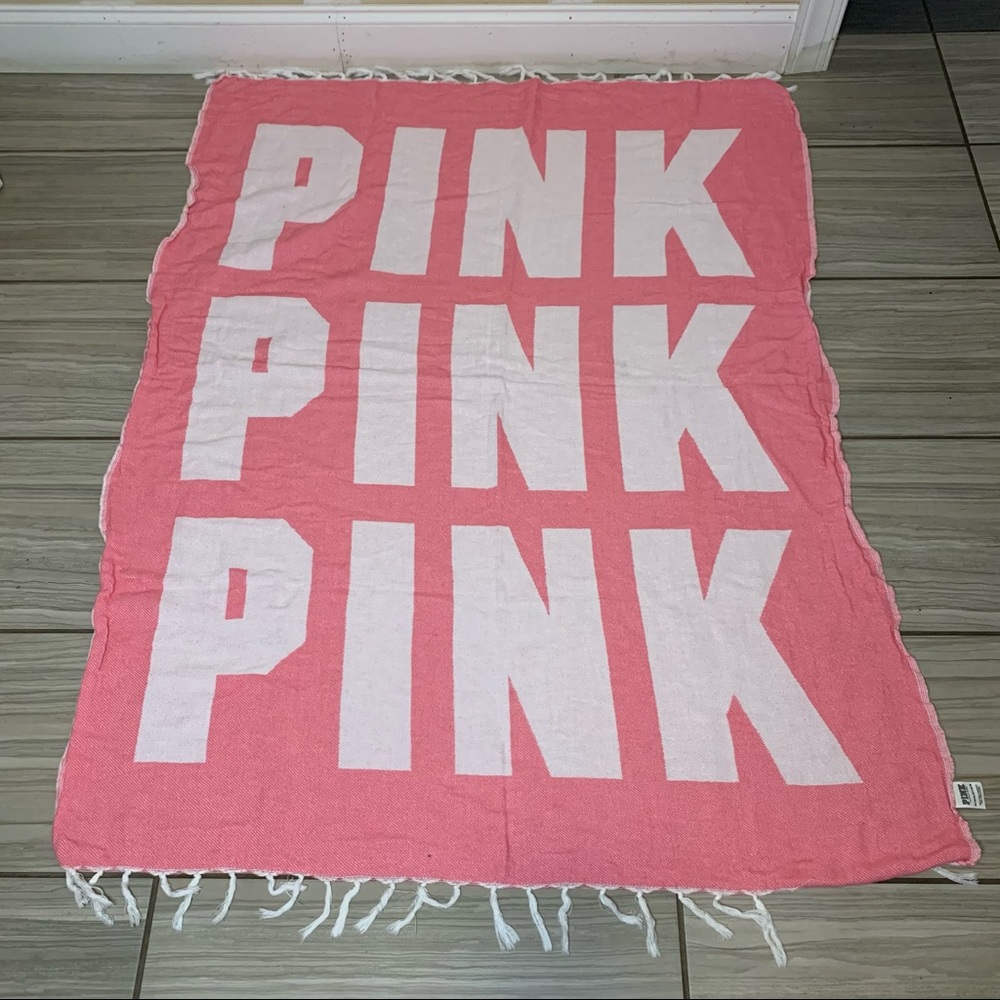 PINK Victoria’s Secret Beach Blanket - 100% cotton